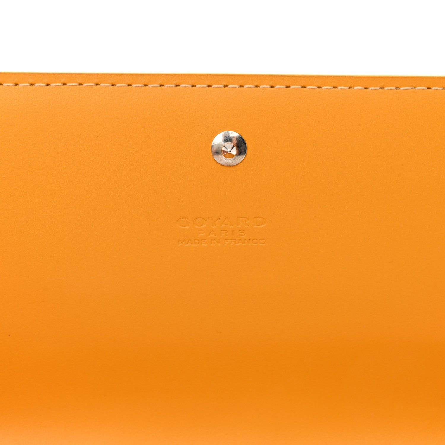 Goyard Goyardine Varenne Continental Wallet Yellow 6 of 10