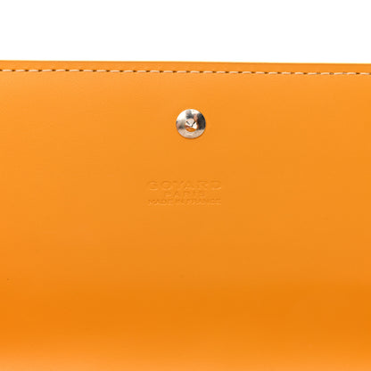 Goyard Goyardine Varenne Continental Wallet Yellow Yellow 6 of 10