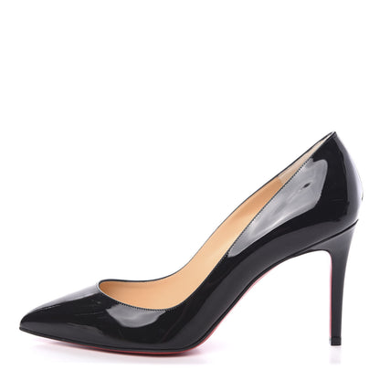 Christian Louboutin Patent Pigalle 85 Pumps 40 Black 1 of 8