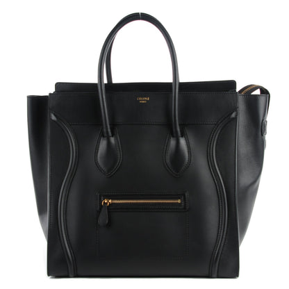 Celine Smooth Calfskin Medium Luggage Black 1 of 8