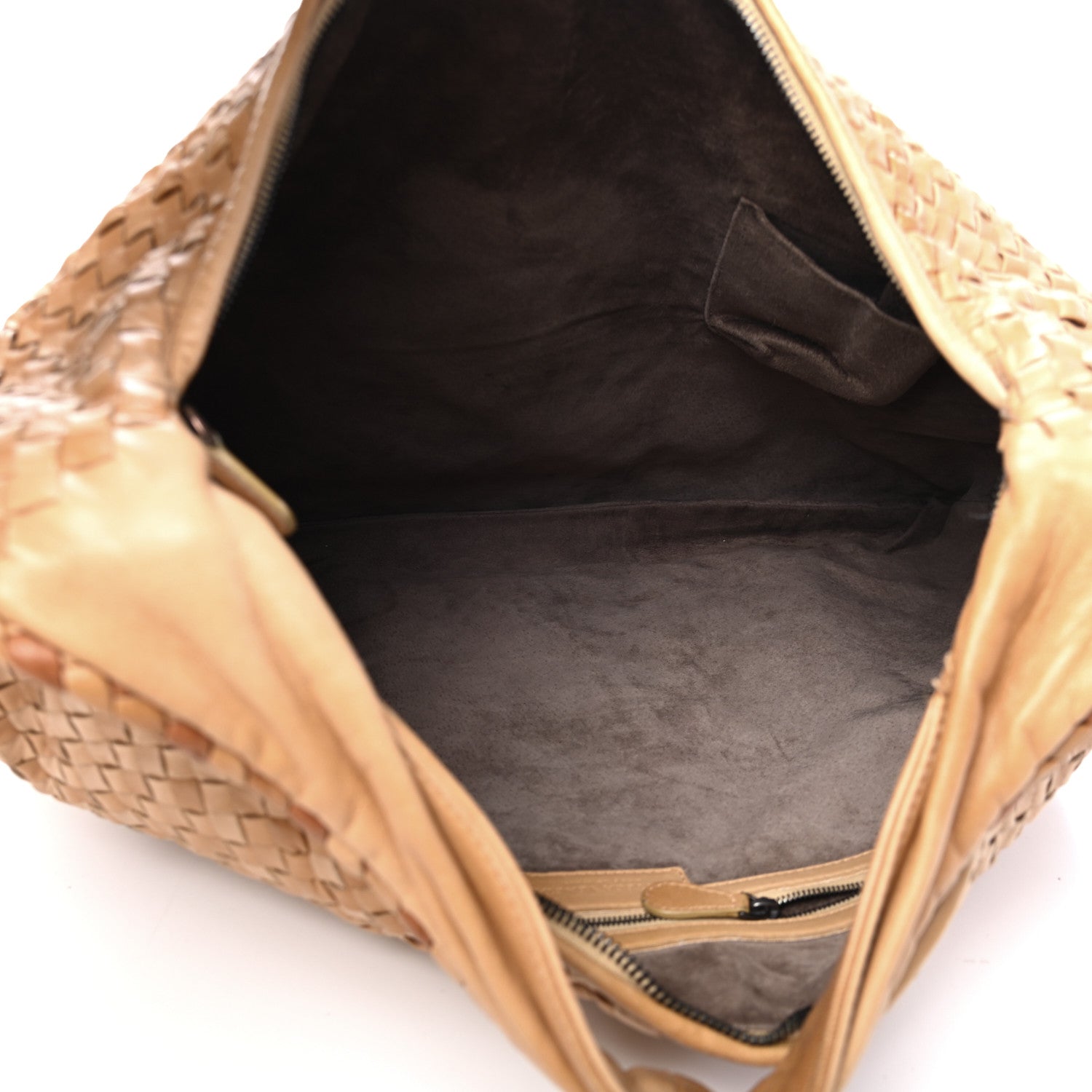 Bottega Veneta Nappa Intrecciato Maxi Nuvolato Veneta Hobo Paille 4 of 6