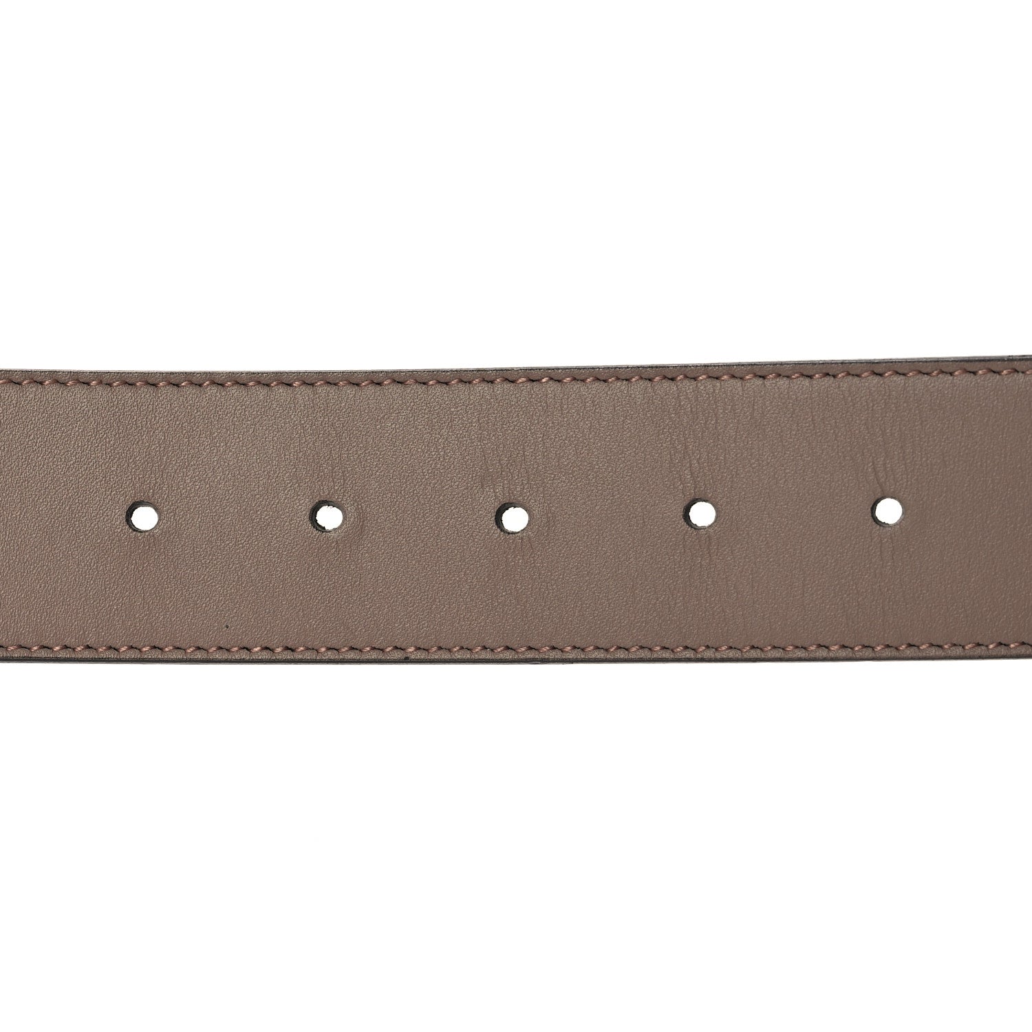 Gucci Calfskin Double G 40mm Belt 85 34 Porcelain Rose 3 of 5