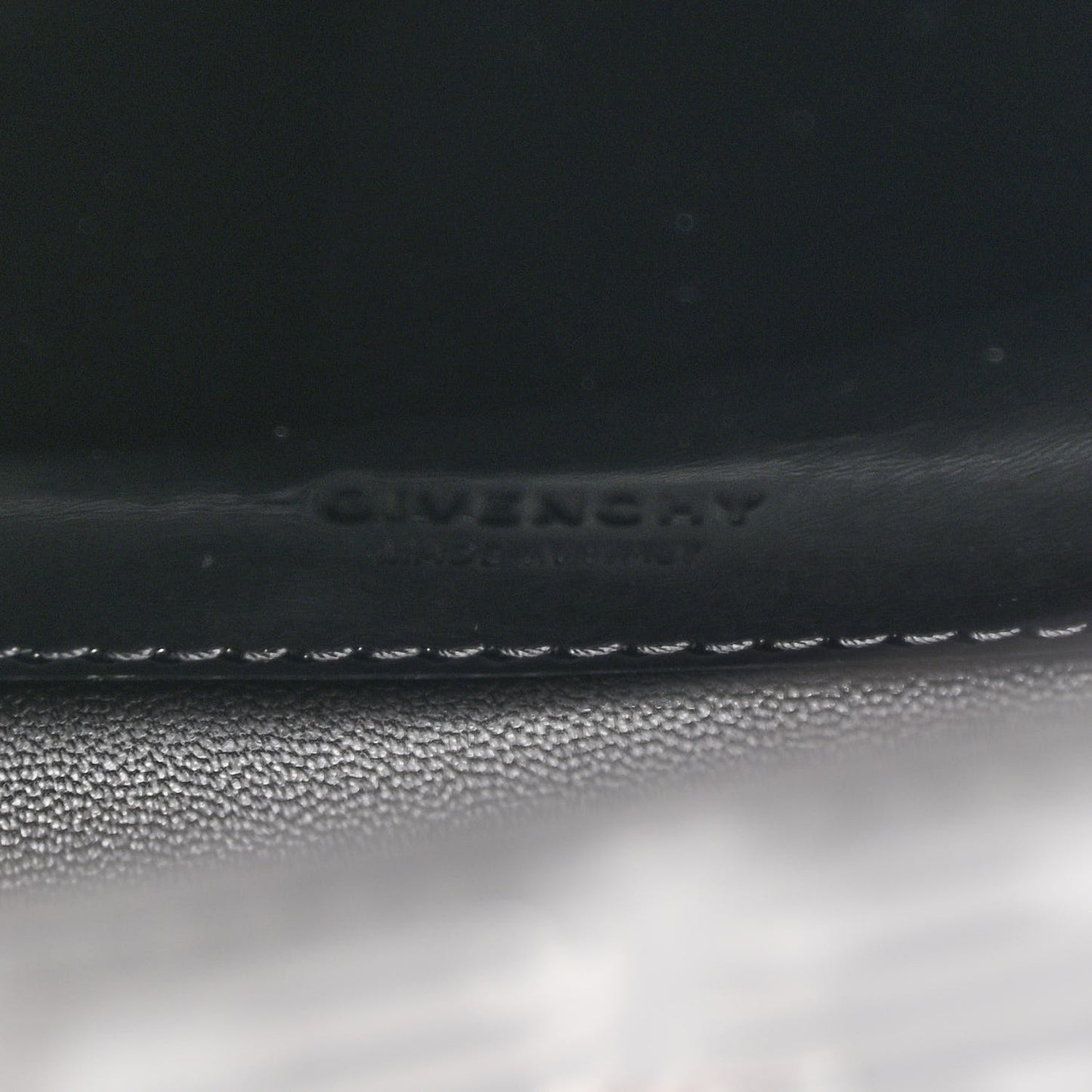 Calfskin 4G Embossed Small Crossbody Black