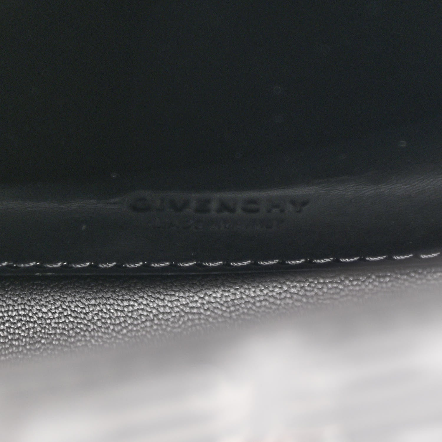 Givenchy Calfskin 4G Embossed Small Crossbody Black 6 of 10