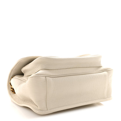 Saint Laurent Grained Lambskin Monogram Medium Niki Chain Satchel Crema Soft 4 of 10