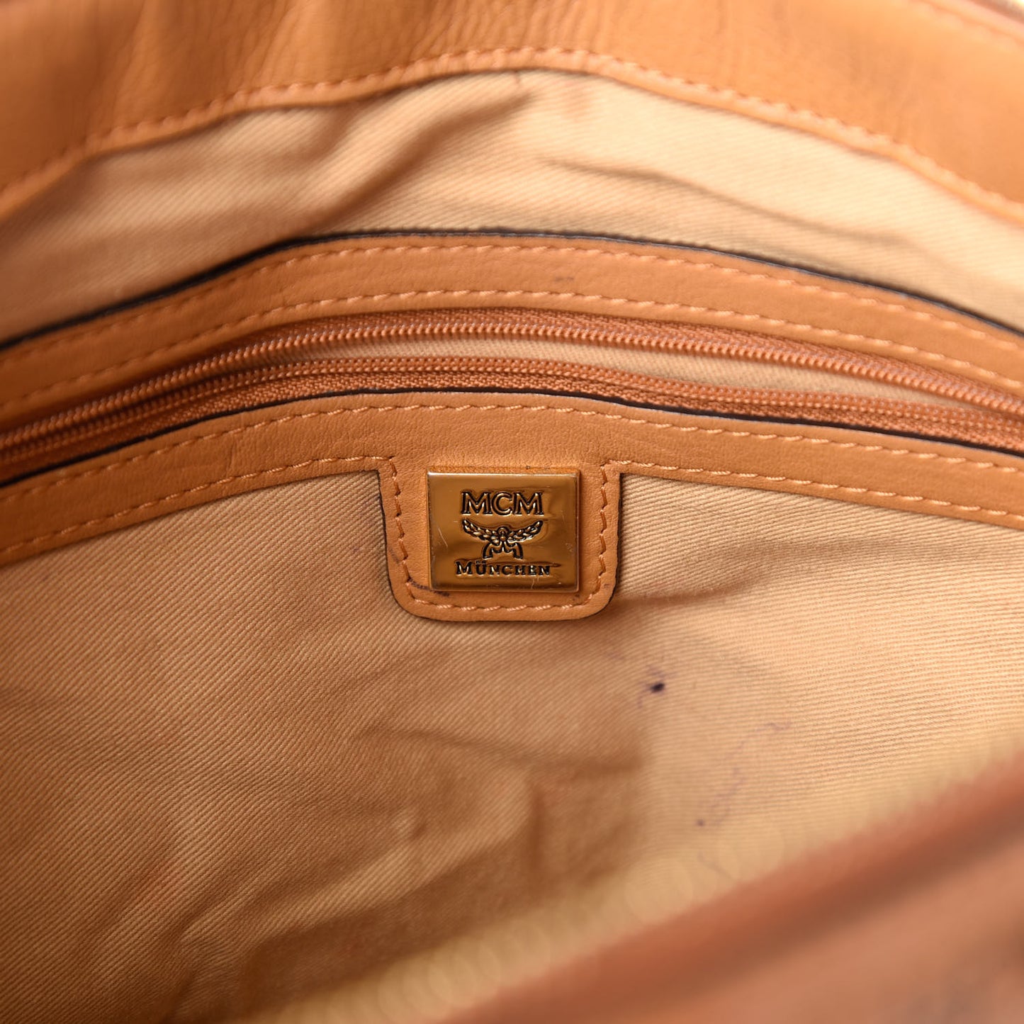 Visetos Medium Essentials Shopper Tote Cognac