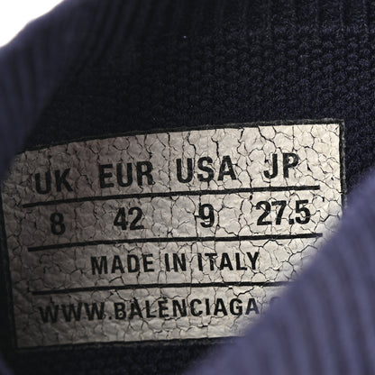 Balenciaga Neoprene Knit Mens Speed Sneakers 42 Bleu Marine 8 of 8