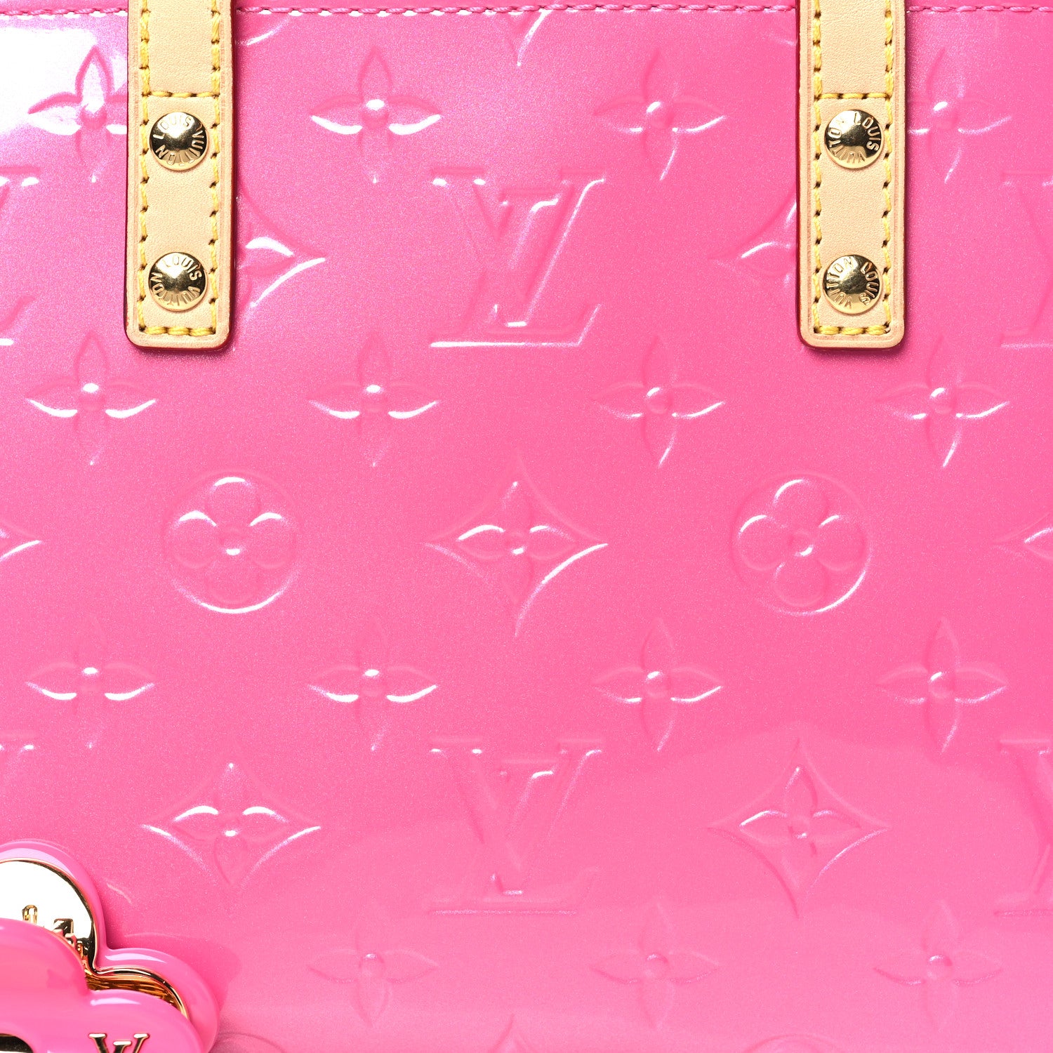 Louis Vuitton Vernis Reade PM NM Neon Pink 7 of 10