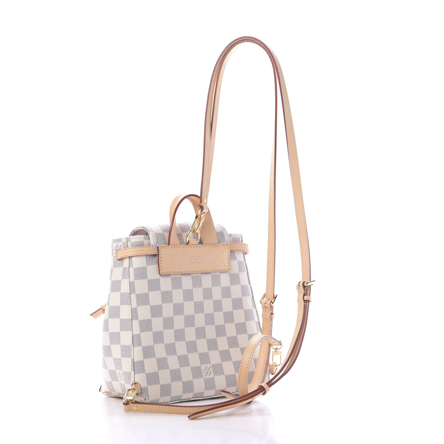Louis Vuitton Damier Azur Sperone BB Backpack 3 of 10