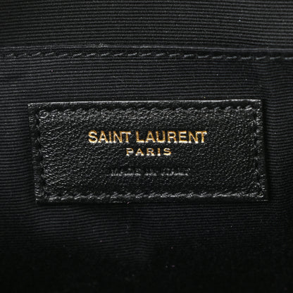 Saint Laurent Calfskin Matelasse Monogram Lou Camera Bag Purple 6 of 10
