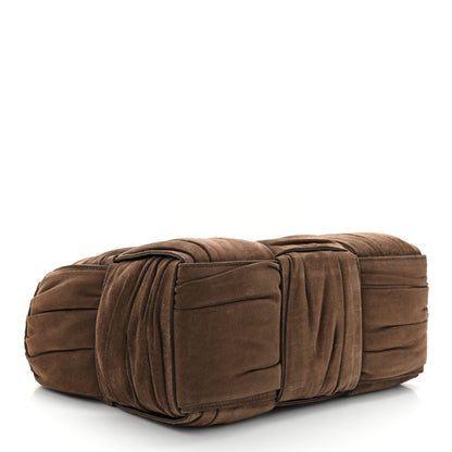 Bottega Veneta Suede Foulard Intrecciato Small Arco Tote Brownie 5 of 11