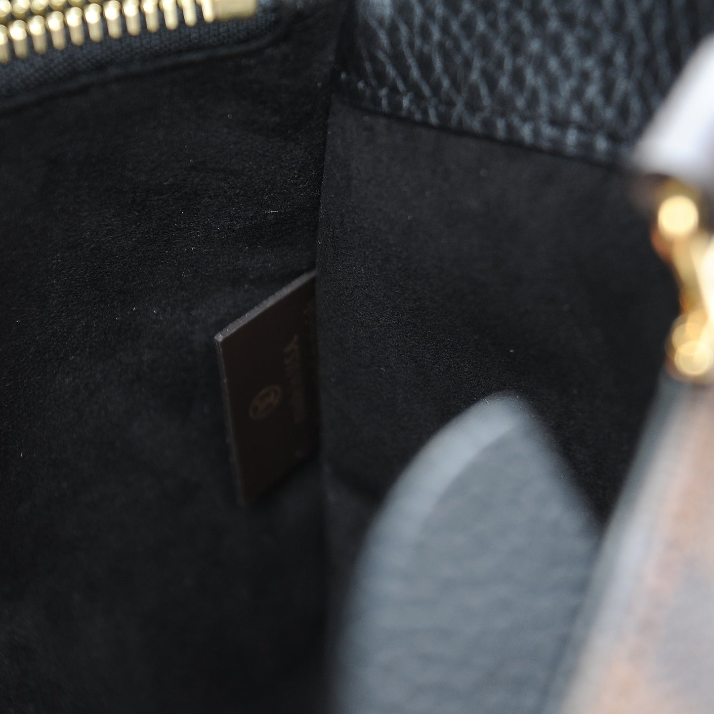 Damier Ebene Cuir Taurillon Brittany Black