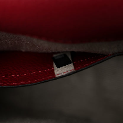 Chloe Calfskin Mini Marcie Round Crossbody Bag Red 7 of 12