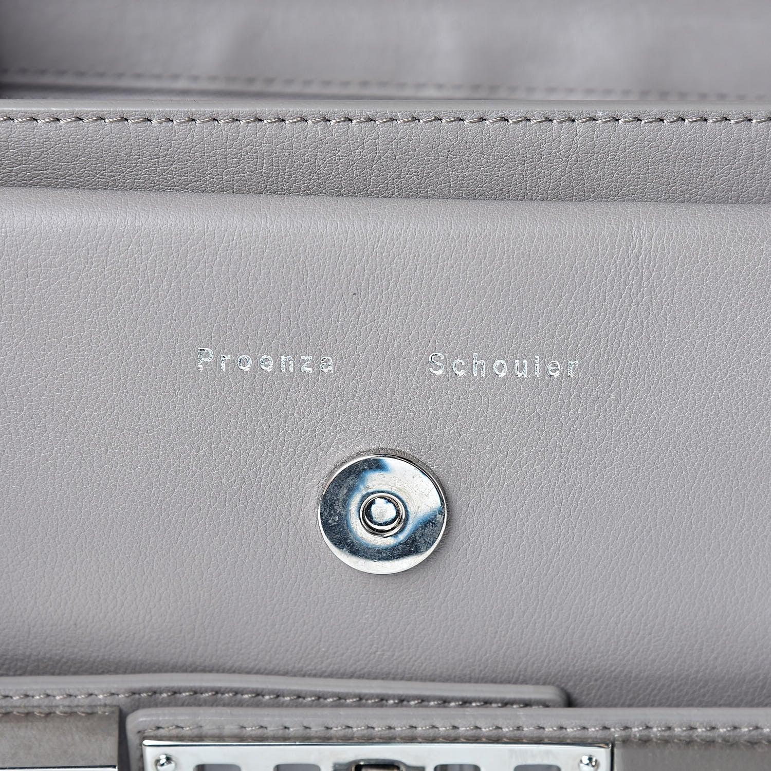 Proenza Schouler Smooth Calfskin PS11 Classic Shoulder Bag Mushroom 6 of 12