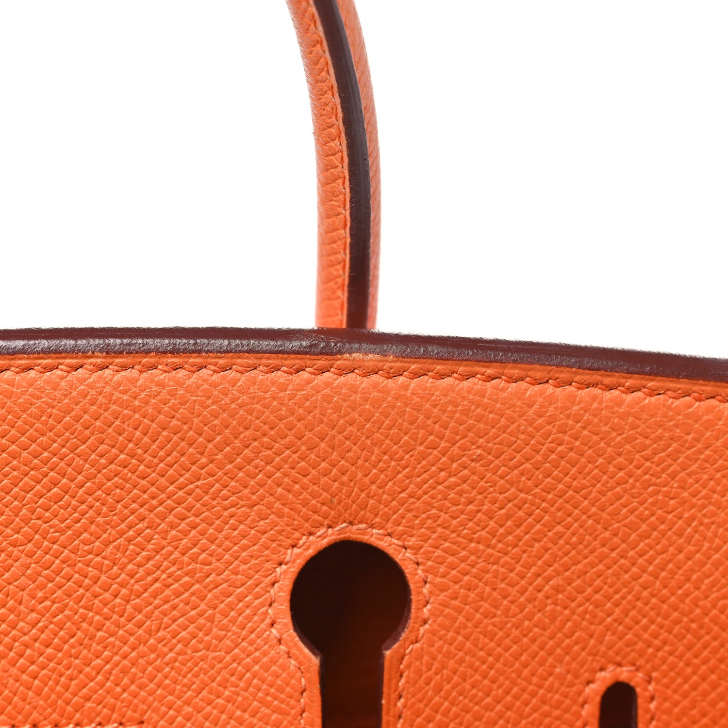 Hermes Epsom Birkin 25 Orange 11 of 11