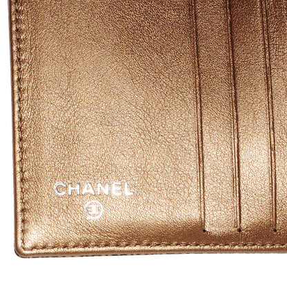 Chanel Caviar CC French Wallet Khaki 7 of 9