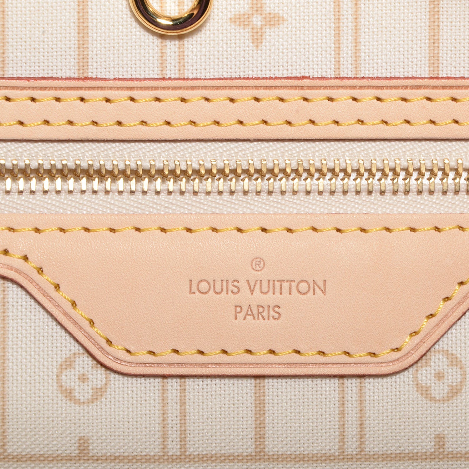 Louis Vuitton Damier Azur Neverfull MM 7 of 8
