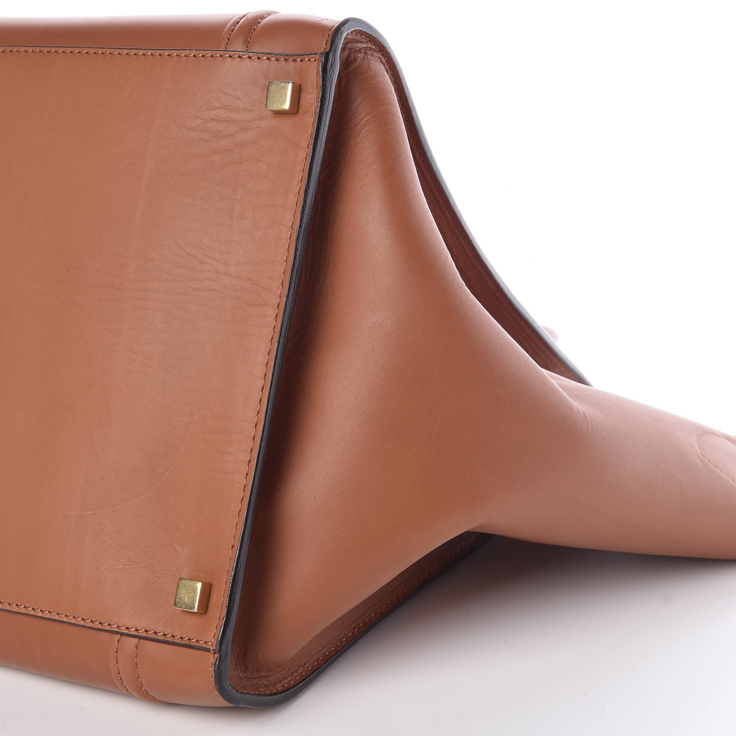 Celine Natural Calfskin Medium Phantom Luggage Tan 8 of 8