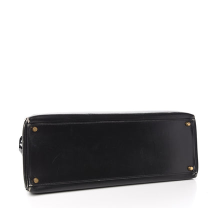 Hermes Box Kelly Retourne 40 Black 3 of 15