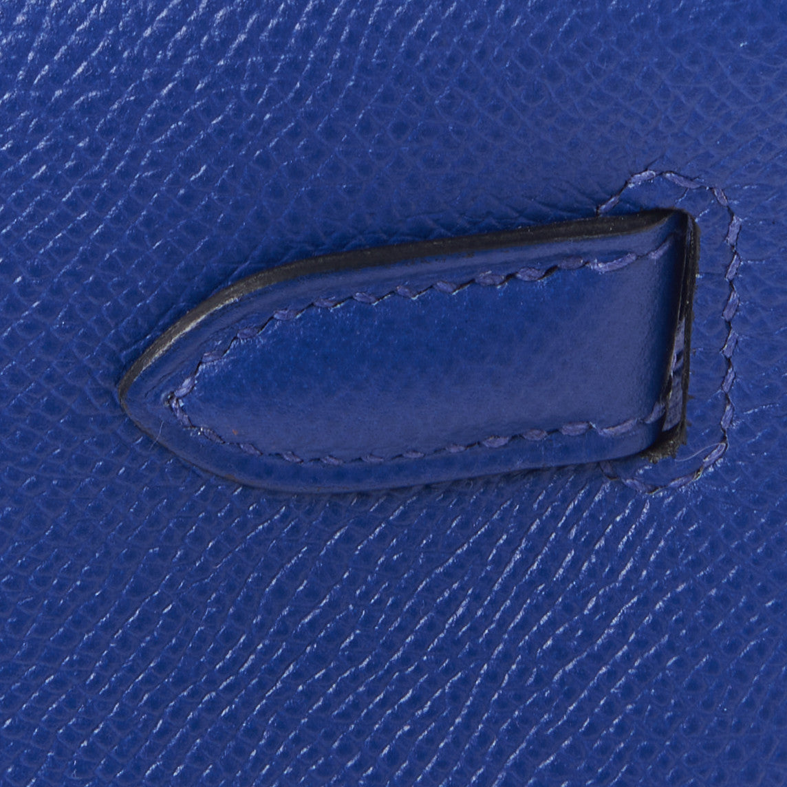 Hermes Epsom Kelly Sellier 28 Bleu Electrique 9 of 32