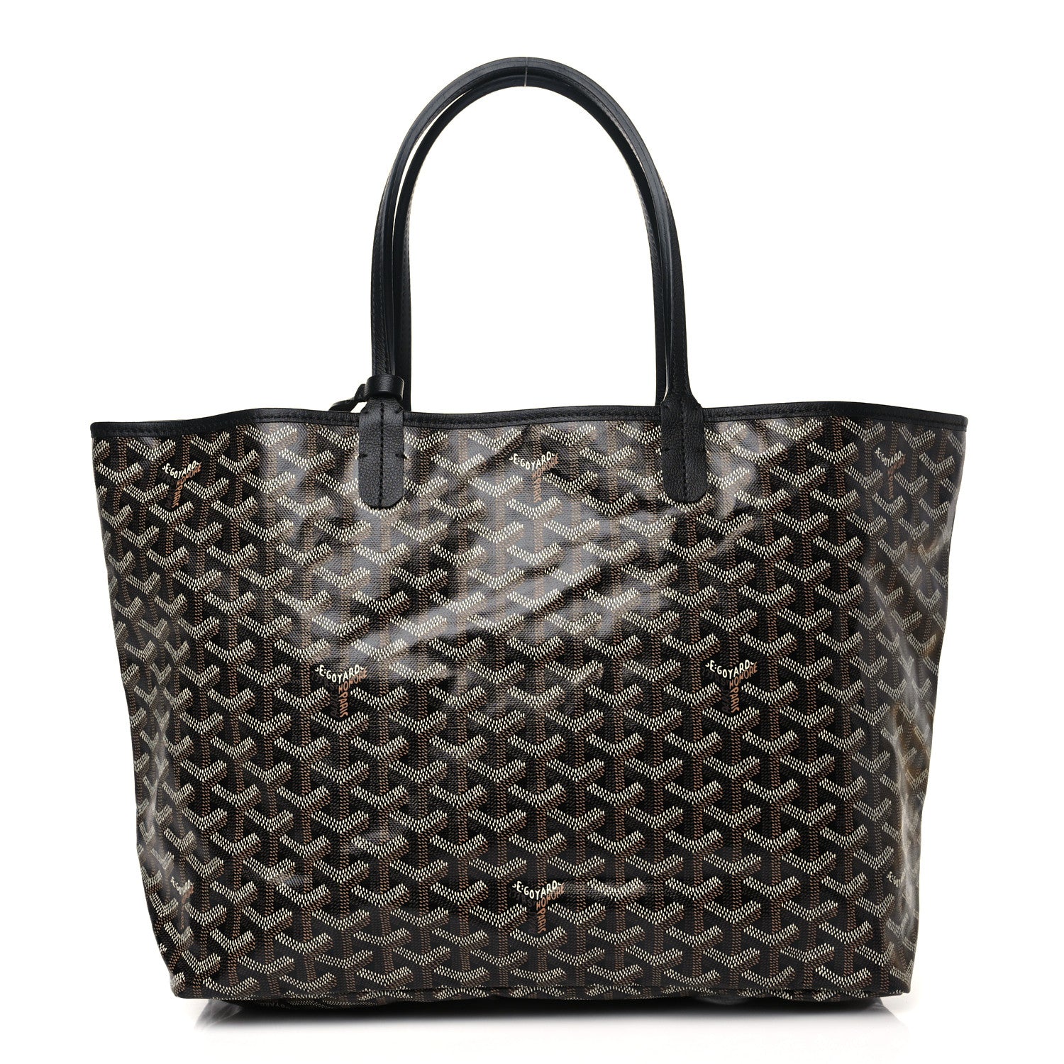 Goyard Goyardine Saint Louis PM Black 1 of 9