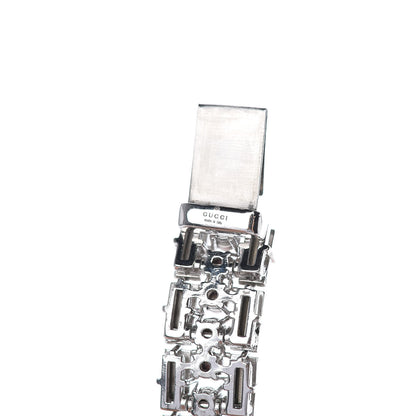 Gucci Crystals Double G Web Bracelet 8 of 9