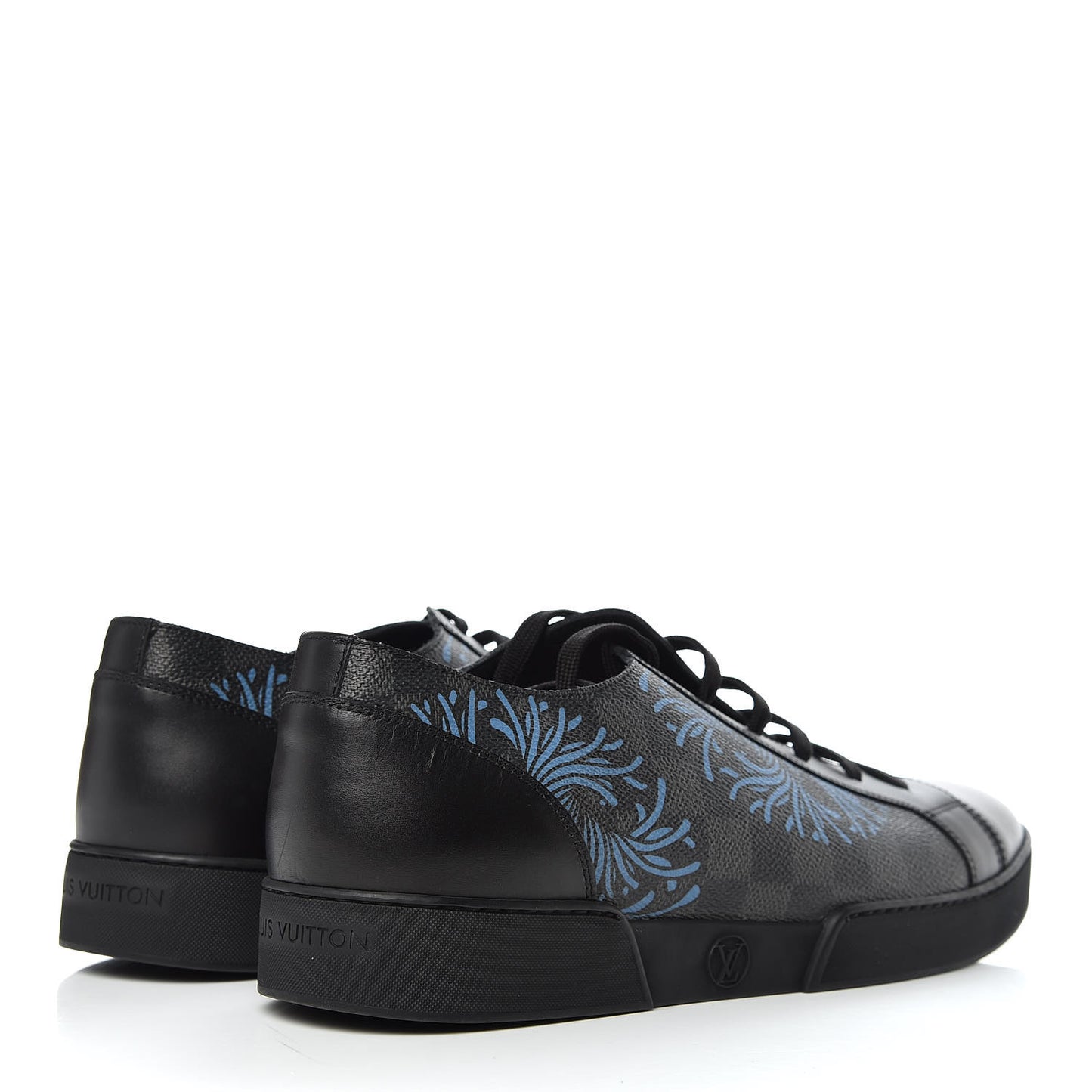 Damier Graphite Rope Sneakers 9.5 Blue