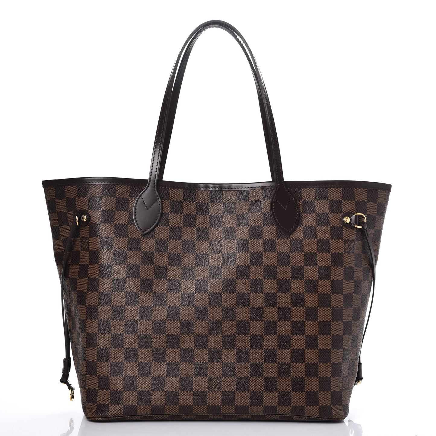 Damier Ebene Neo Neverfull MM Rose Ballerine