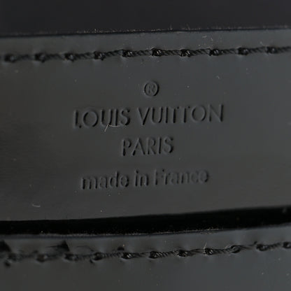 Louis Vuitton Patent Louise PM Chain Clutch Black 6 of 9