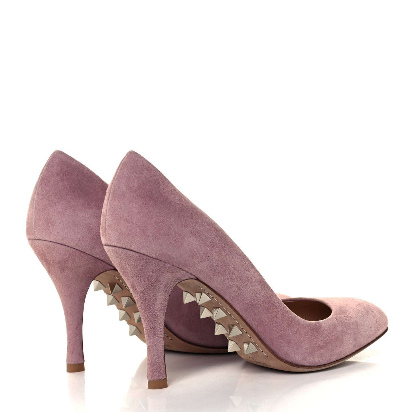 Suede Rockstud Killer Stud 90mm Pumps 37 Lipstick