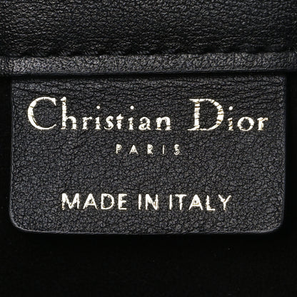 Christian Dior Calfskin Embossed Medium Book Tote Black 6 of 10