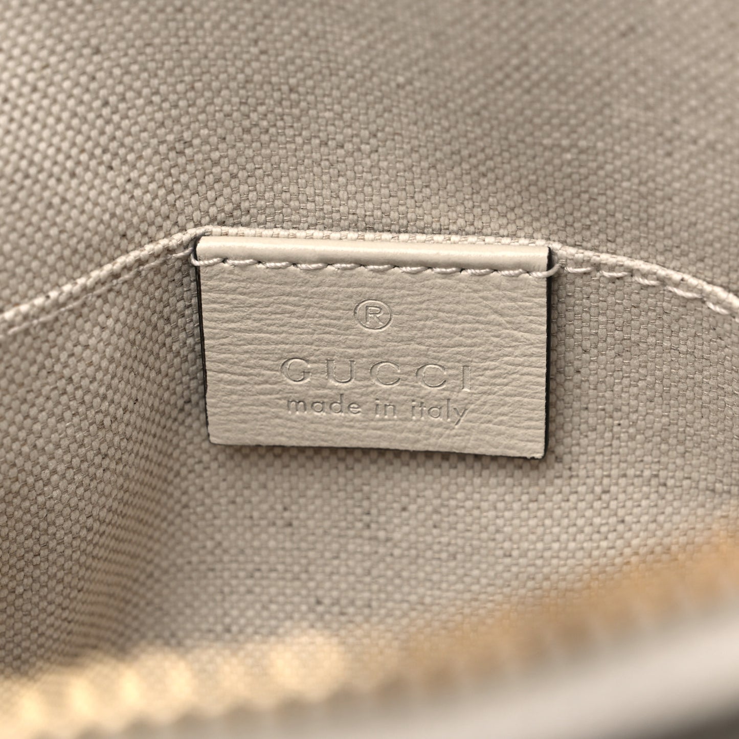 GG Supreme Monogram Azalea Calfskin Mini Horsebit 1955 Top Handle Bag Beige Ebony Mystic White