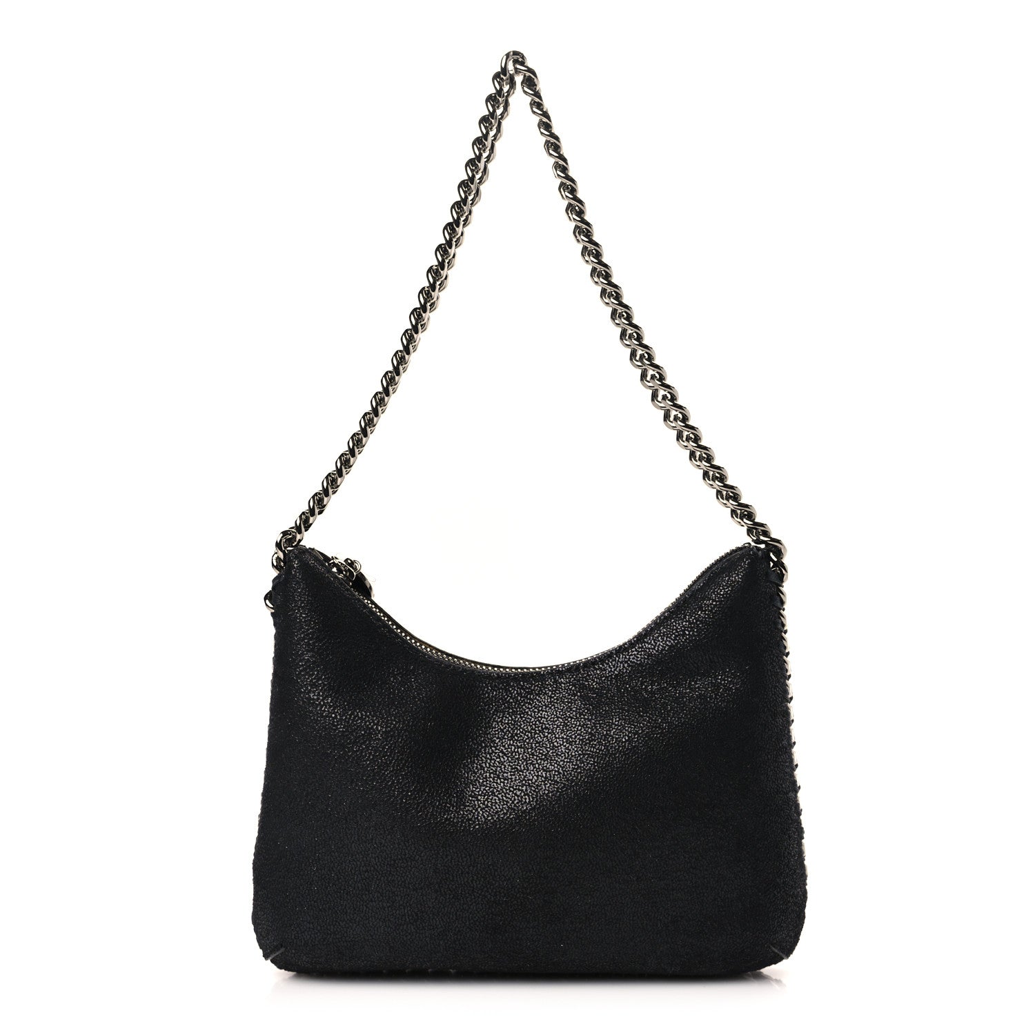 Stella McCartney Shaggy Deer Mini Chain Shoulder Bag Black 1 of 8