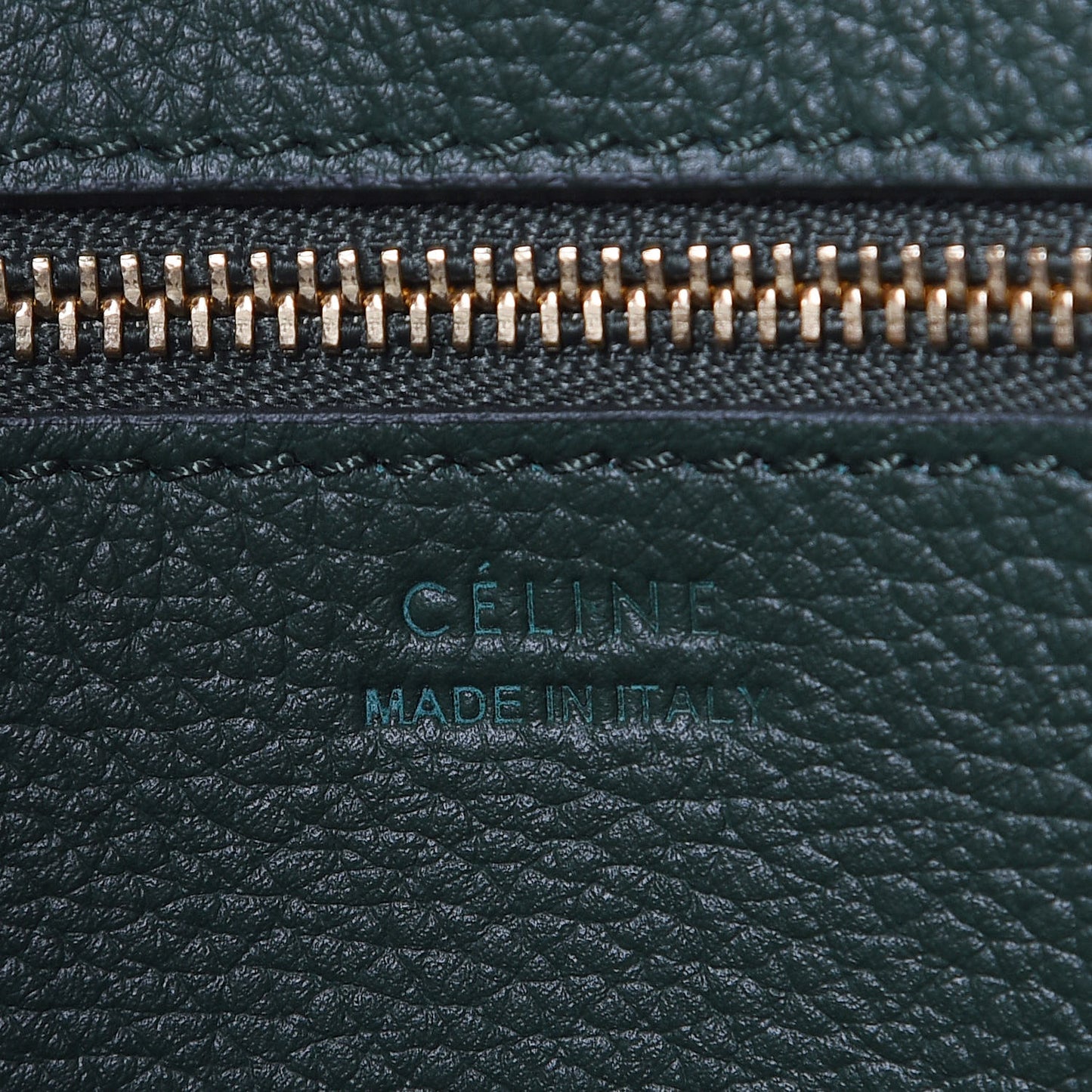 Crisped Calfskin Medium Tie Knot Tote Dark Green