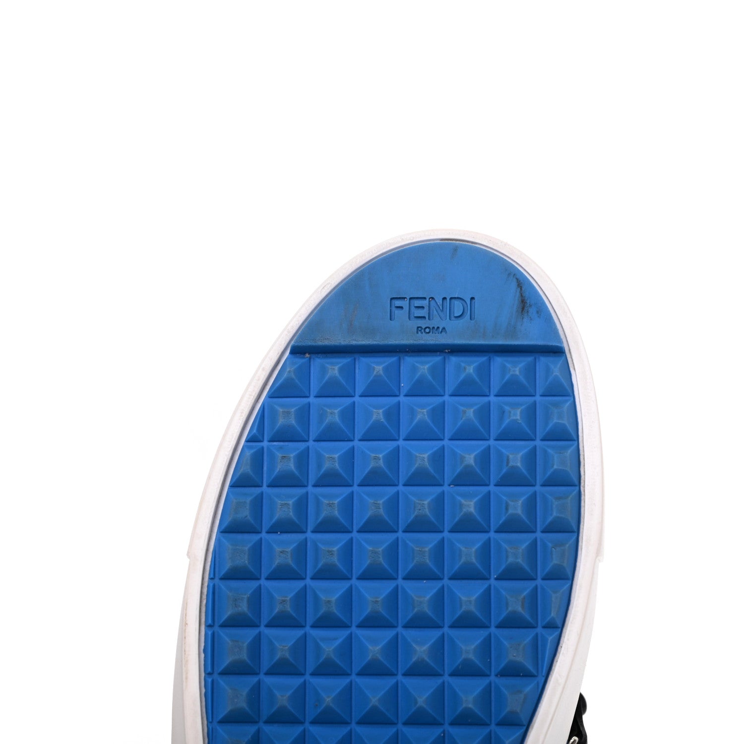 Fendi Calfskin Studded Karlito Slip On Sneaker 36 Black 12 of 24