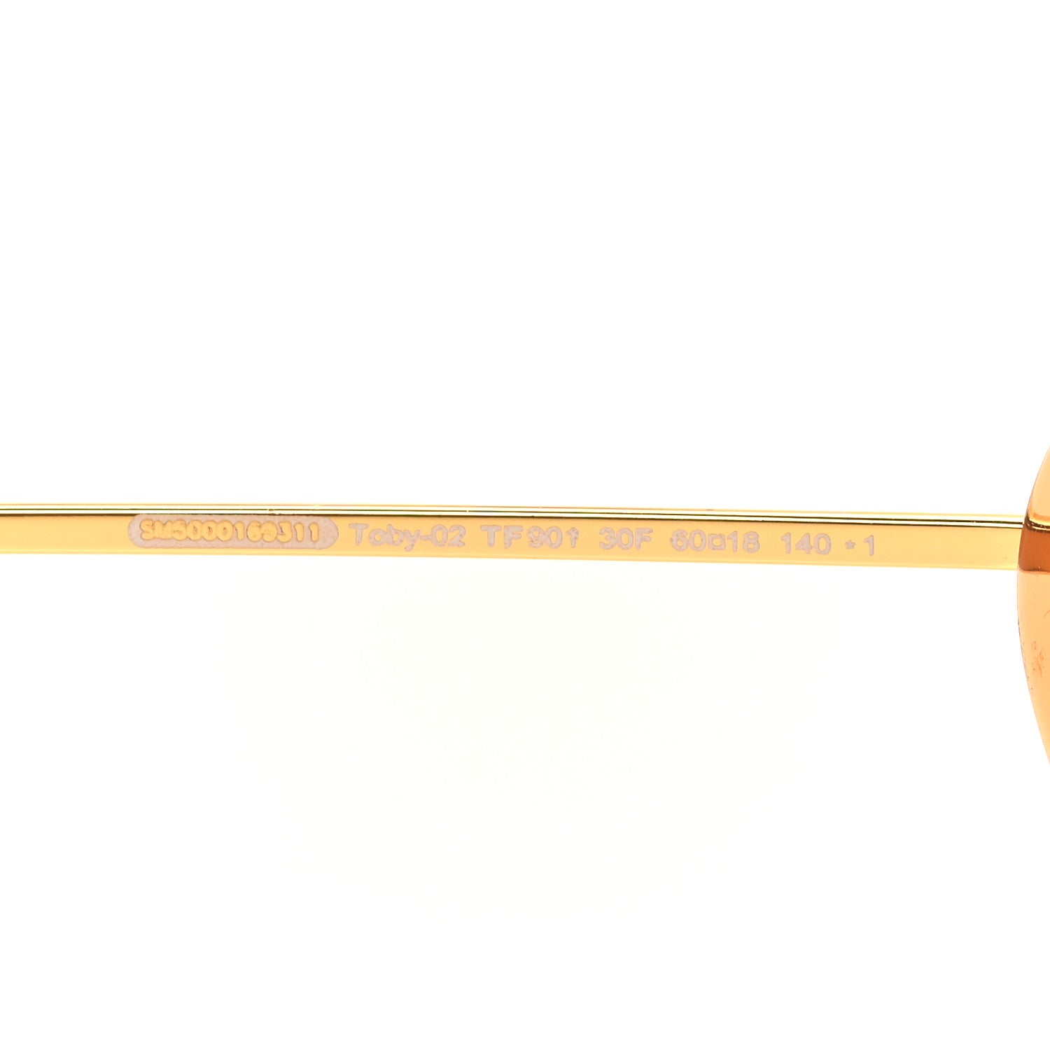 Tom Ford Toby-02 Sunglasses TF901 Gold 6 of 9