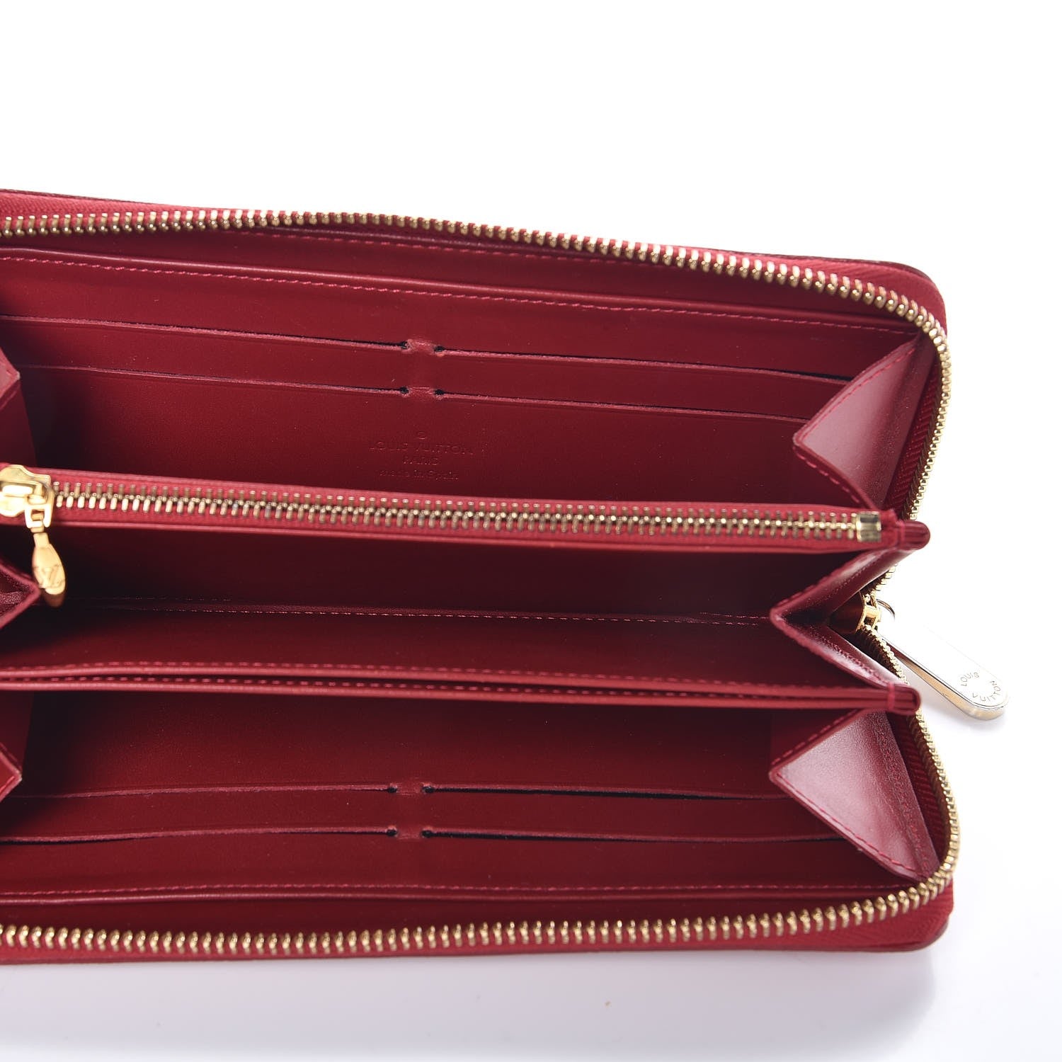 Louis Vuitton Vernis Zippy Wallet Pomme D'Amour 7 of 9