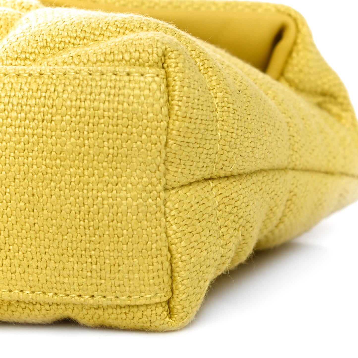 Canvas Quilted Toy Loulou Puffer Monogram Chain Satchel Jaune Citron