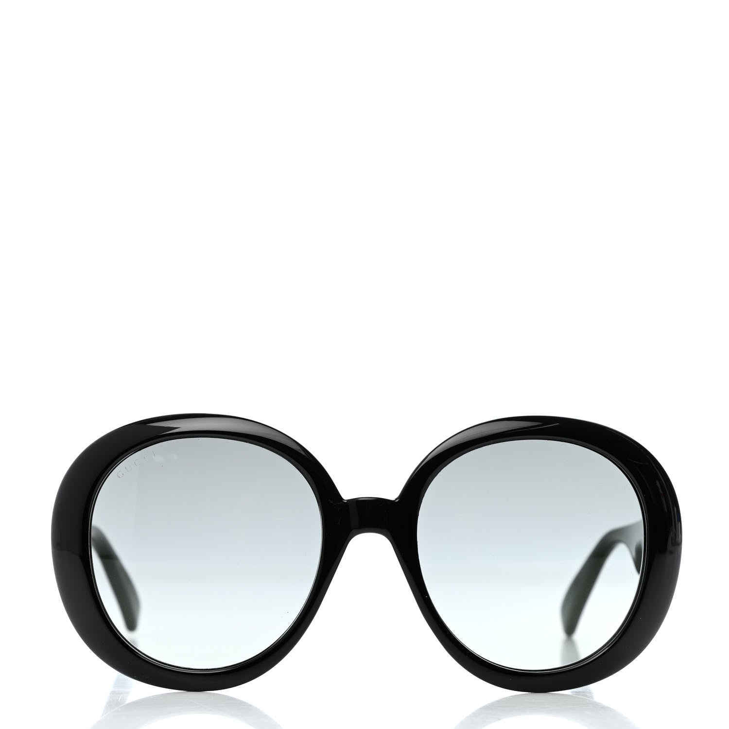 Gucci Round Eye GG Web Sunglasses GG0712S Black 2 of 4