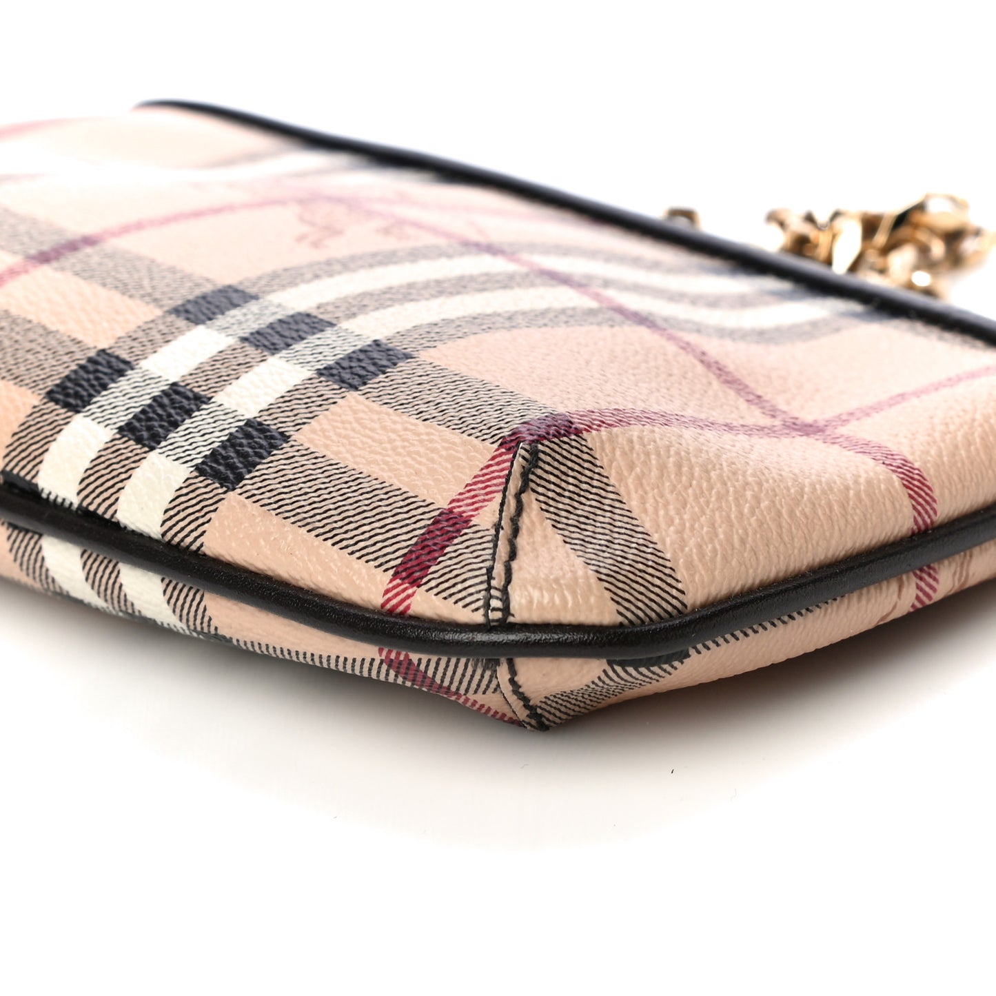 Haymarket Check Clara Pochette Chocolate