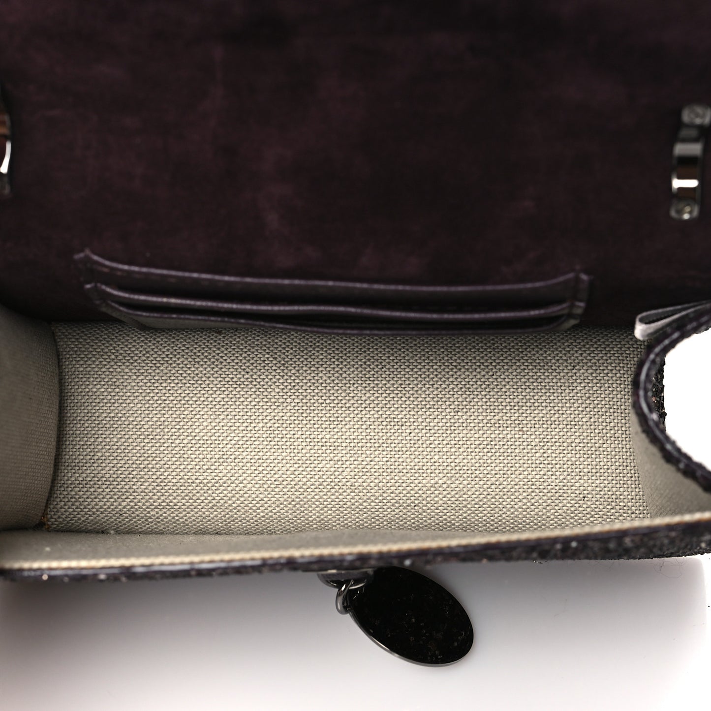 Coarse Glitter Mini Finley Shoulder Bag Bronze