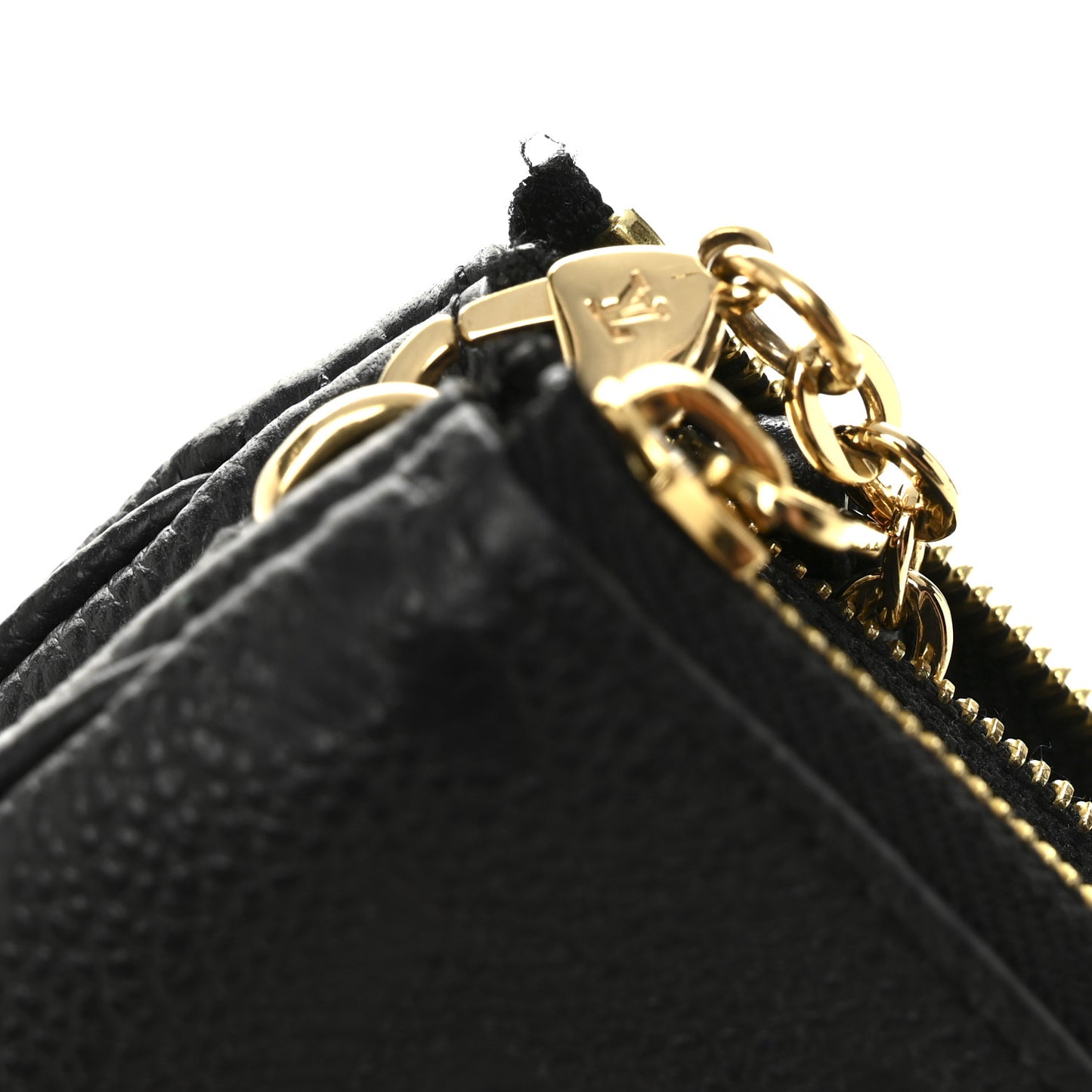 Empreinte Double Zip Pochette Black