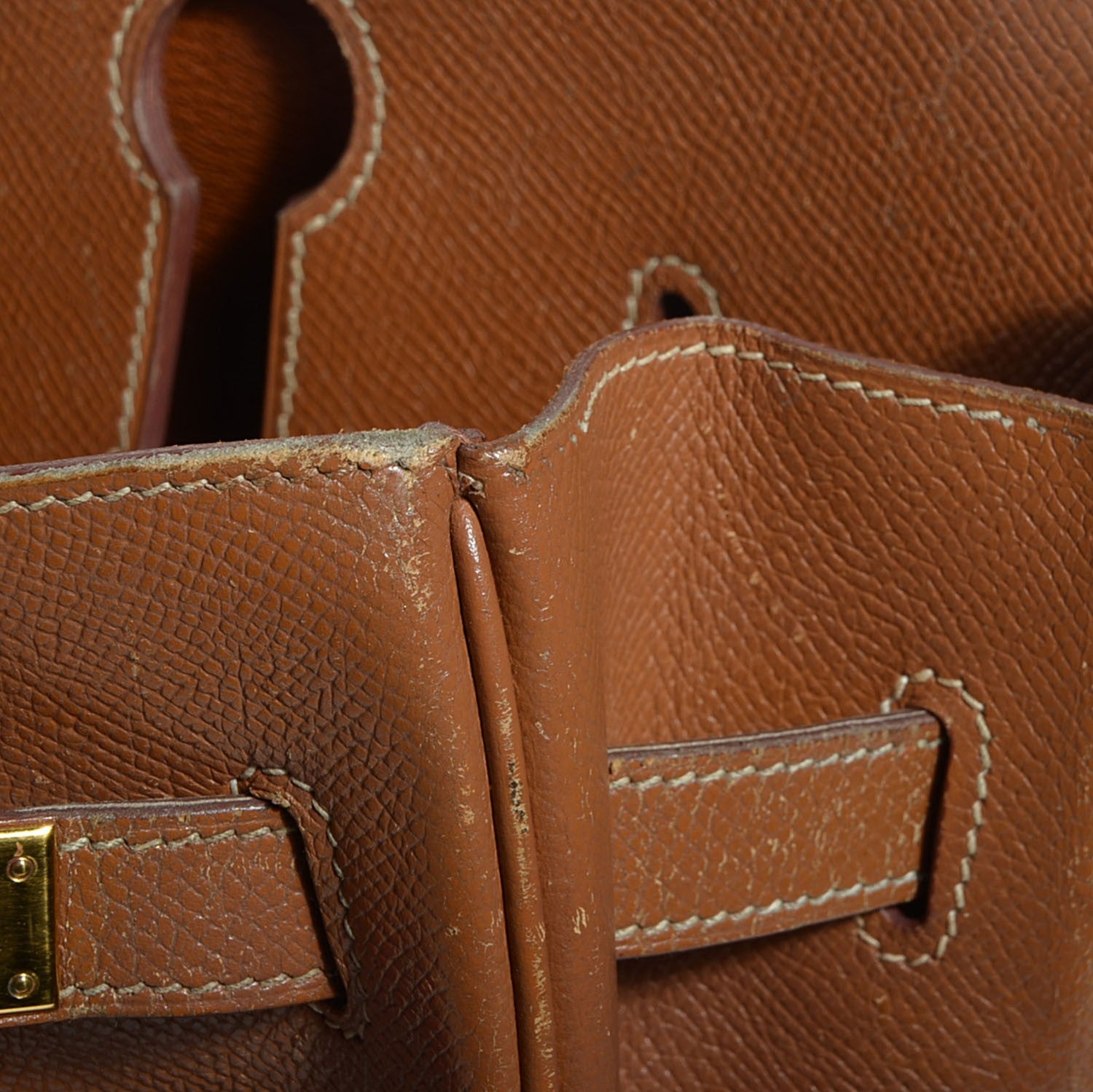 Hermes Courchevel Birkin 35 Gold 2 of 26