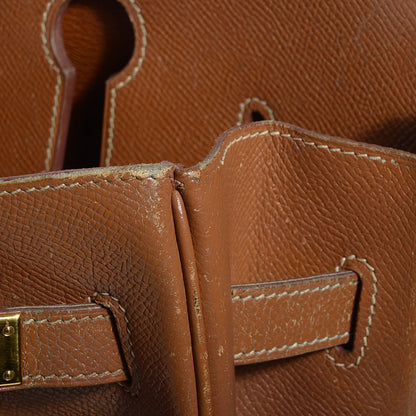 Hermes Courchevel Birkin 35 Gold 2 of 26