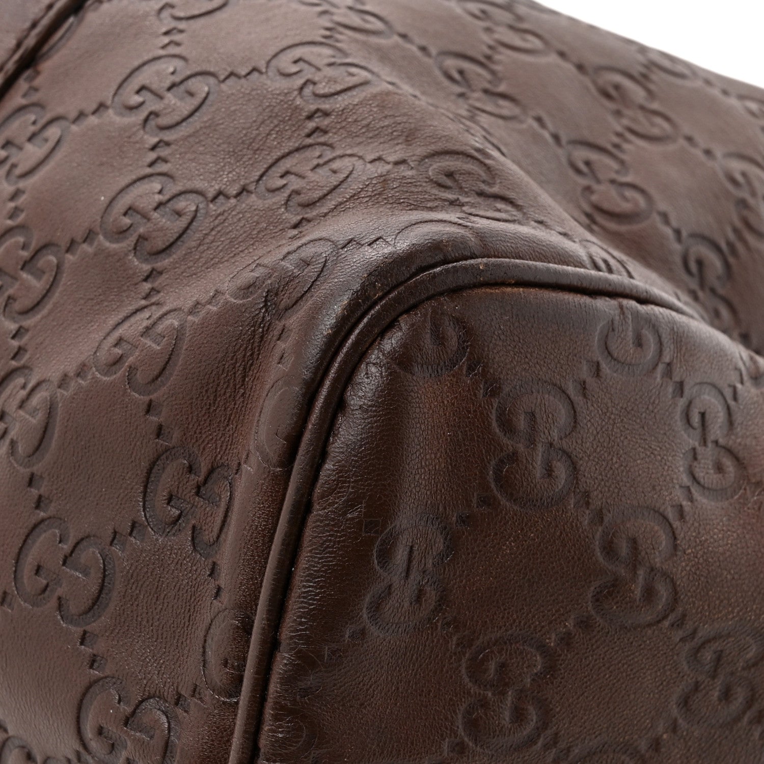 Gucci Guccissima Medium Joy Boston Brown 12 of 18