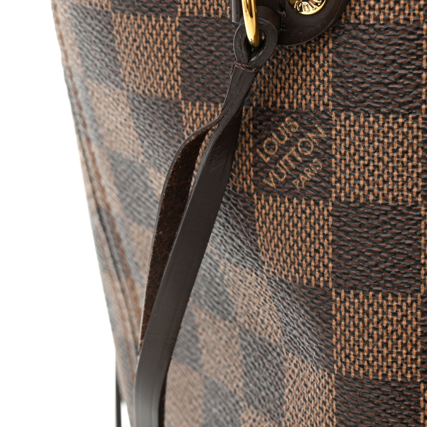 Damier Ebene Neo Neverfull MM Rose Ballerine