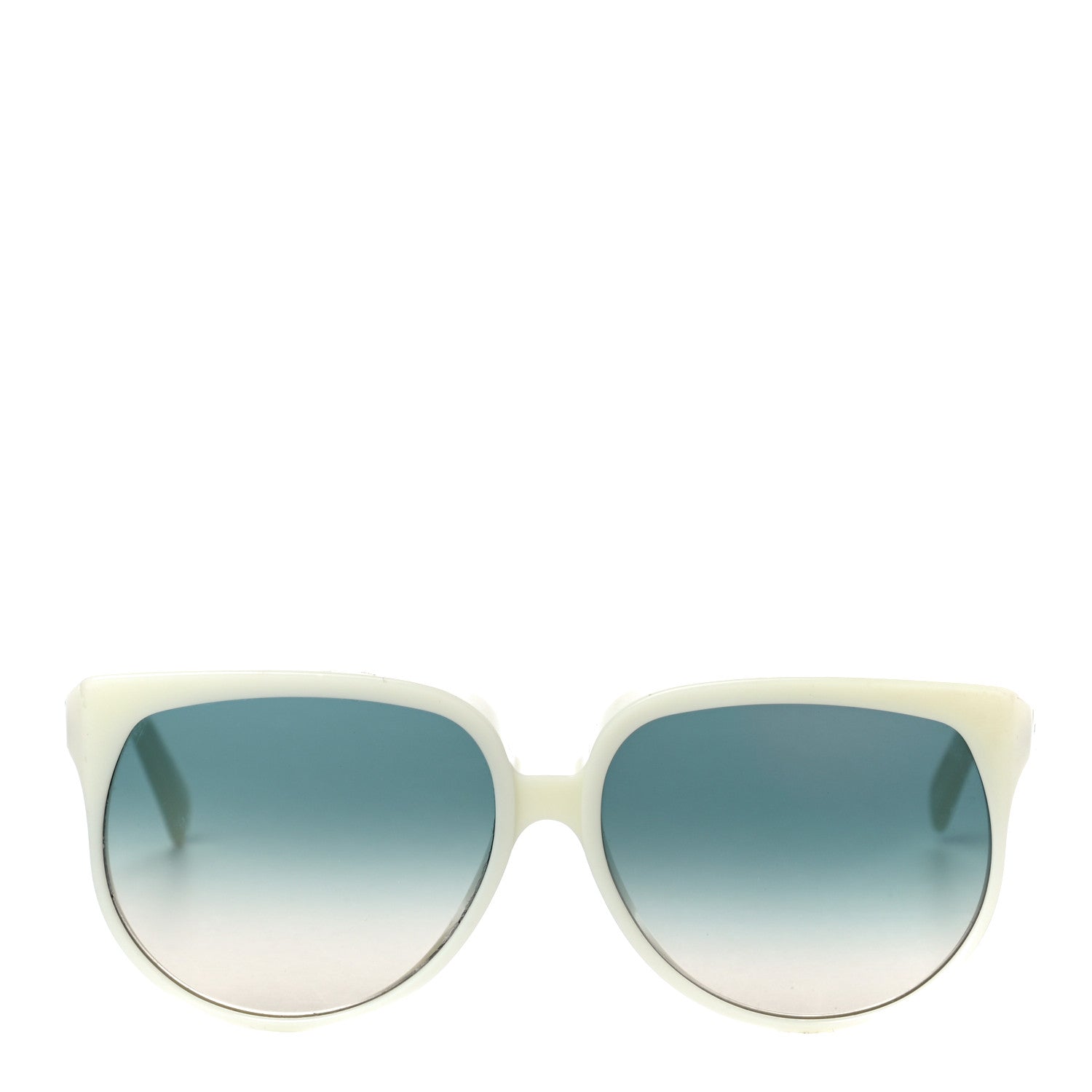 Celine Acetate Oversized Sunglasses CL400481 White 4 of 7