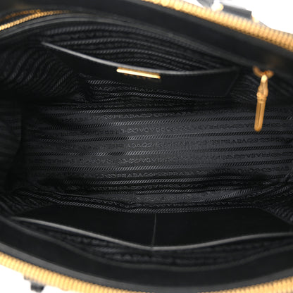 Prada Saffiano Medium Galleria Double Zip Tote Black 5 of 11