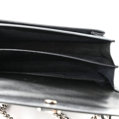 Saint Laurent Calfskin Medium Monogram Sunset Black 5 of 11
