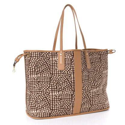MCM Visetos Large Liz Reversible Shopper Tote Cognac 11 of 16